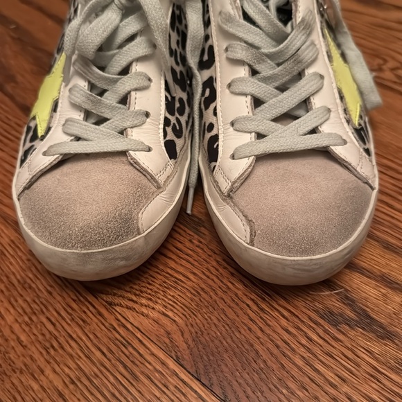 Golden Goose Size 37 leopard with orange back and green star - Picture 3 of 5